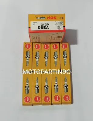 BUSI NGK D8EA SPARK PLUGS NGK Motor GL Pro Megapro Tiger Thunder 250 Scorpio Z CB Max HARGA UNTUK 10 PCS