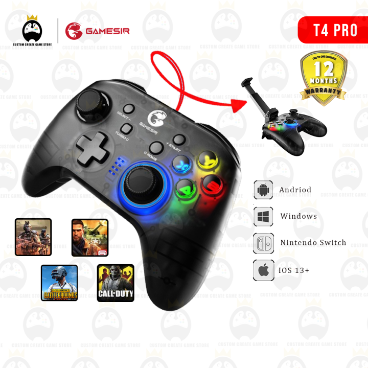 GameSir T4 Pro Multi-platform Game Controller for [PC Laptop