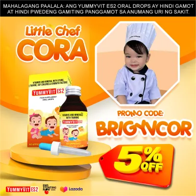 YummyVit (Little Chef Cora 5% Discount)