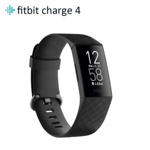 Fitbit Charge 4 Fitness Tracker with GPS| 24/7 Heart Rate & Sleep Monitor/Running Tracker | Sealed Box