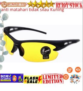 Toko - Samudra - Biru - Kacamata sepeda lensa mercury lapisan anti matahari tidak silau Kuning