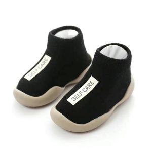 Sepatu Walker Bayi DBI Ringan Anti Slip dengan Cetak Grafis - Warna Solid untuk Perempuan Laki-Laki Usia 0-1 Tahun