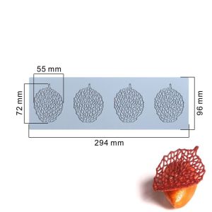 MINIMALUX Bakeware Honeycomb Butterfly Baking Tool Cake Lace Mold Silicone Mould Cake Decorating Border Fondant Mold