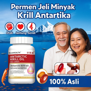 Antarctic Krill Oil Capsules Complex Nutritional Functions Omega-3 Astaxanthin Antarctic Krill Oil Gel Candy Natural Raw Materials Antarctic Krill Oil Dietary Nutritional Supplement For Lowering Blood Lipids 磷虾油