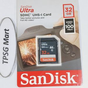 Thẻ nhớ SD máy ảnh 32GB tốc độ Class10 (SANDISK chính hãng)
