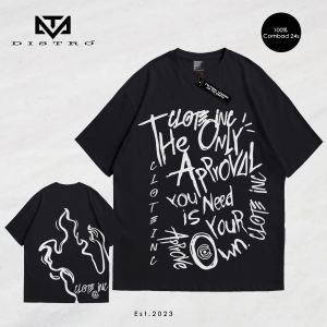 Kaos Distro Oversize StreetWear MARS BLACK Catton combad 24s Tebal Adem Menyerap keringat dan tidak Kaku