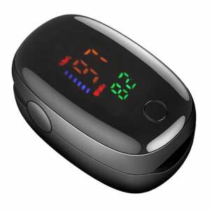 Pulse Oximeter - Finger Clip Digital Finger Blood Oxygen Saturation Meter SpO2 PR Heart Rate Monitor