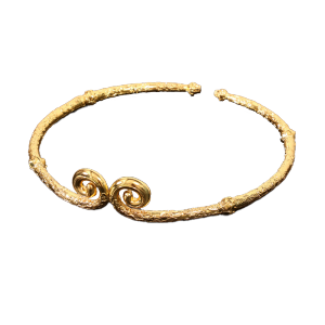 Wukong Black Myth Wukong Golden Hoop Hand-Made Monkey King Golden Hoop Bahan Alloy Black Myth Collector Edition