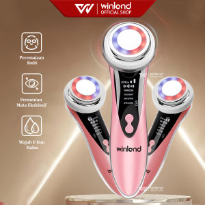Winland Alat Setrika Wajah Pemijat Perawatan Kulit Anti Anging Facial Massage 4in1Facial Massage Hot Cold