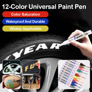 JMY Universal Paint Pen for Repairing Details Corrosion Resistant Colorful Easy to Use for Office and Cultural Fixing