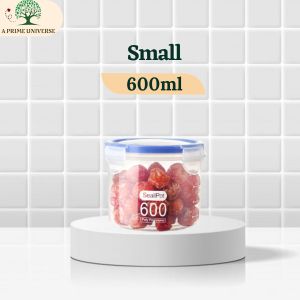Toples PP Tabung Transparant Anti Tumpah Tempat penyimpanan Makanan Storage jar