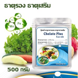 คีเลต พลัส(Chelate Plus) ธาตุอาหารรอง อาหารเสริม สารอาหารจำเป็นสำหรับพืช