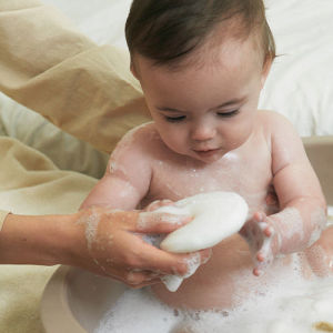 [Malang Honey] Baby Konjac Sponge 3pcs Set (Ultra Gentle Bath Sponge for Newborns & Sensitive Skin)