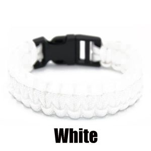NOCASE Polyester Camping Hiking plastic buckle Buckle Rope Paracord Bracelet Paracord Woven