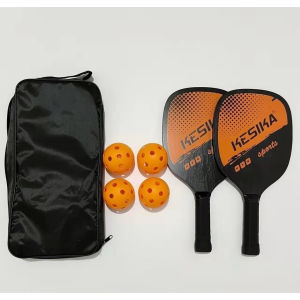 Singapore Approved Pickleball Paddle Combo    2 Multi-Grip Rackets + 4 All-Level Balls    Hassle-Free Returns    Top-Rated Sports Essential for Schools/Clubs/Home Use