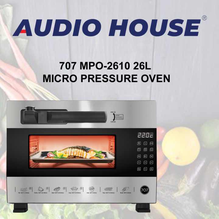 Audio house deals oven