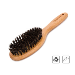 TRUELOVE Pet Hair Combing Brush Bristles Hair Brush Bamboo Brushes for Dogs Cats Soft Hairs Pet Beauty Clean Grooming Comb Tools