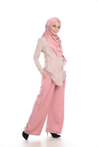 Leanen Raihana Pants seluar basic ironless free size seluar casual