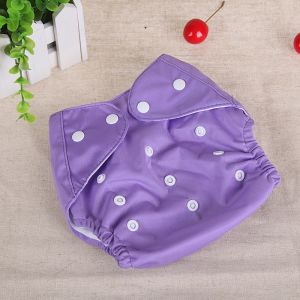 FS POPOK Kain Bayi Kancing Warna Polos Cloth Clodi Diaper Dapat Dicuci Reusable