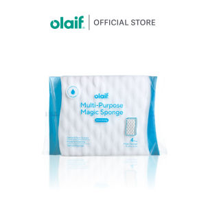 Olaif Daily Multi-Purpose Magic Sponge - 4 pcs - Spons Ajaib / Busa Ajaib / Busa Serba Guna