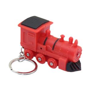 Train Keychain trang trí Keychain Train Mặt dây chuyền đồ trang trí treo Charm gắn túi trang trí móc chìa khóa xe với âm thanh