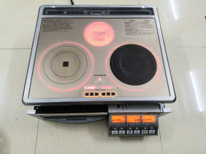 Bếp từ âm National hàng nội địa Nhật mặt kính cảm ứng 6 phím