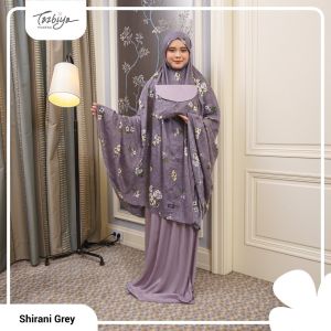 Mukena Tazbiya Shirani Series JUMBO RAYON PREMIUM