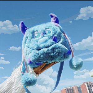 Túi Đeo Chéo Gấu Bông Hoạt Hình Đáng Yêu Dây Rút