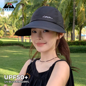 UPGREE Womens Sun Cap Beach Hat Sun-proof Hat Casual Sun Hats Portable Sun Cap Large Brim Cap Sun Protection Cap UV Protection Hats for Summer Outdoor Travel