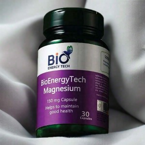 BioEnergyTech Magnesium | 150 mg | 30 Capsules | Product from Jordan - Halal