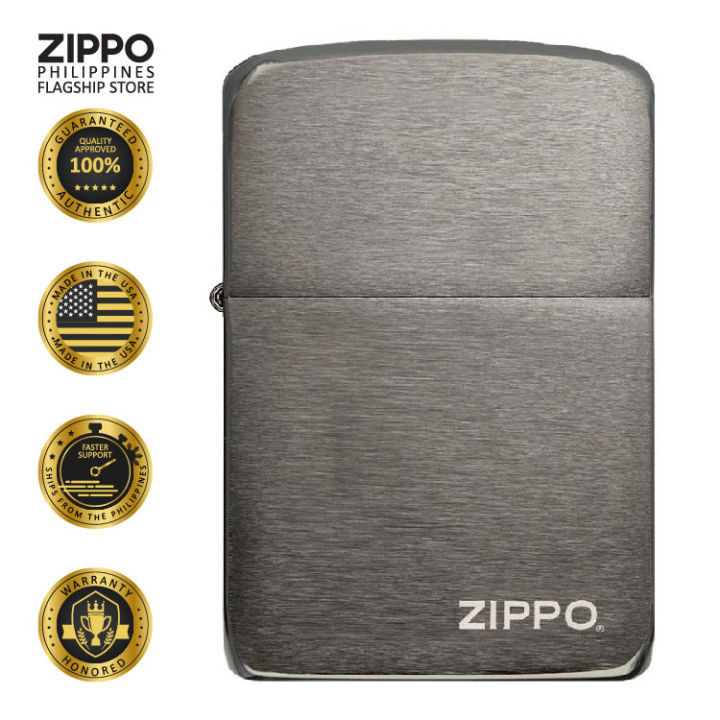 Zippo 1941 Replica Black Crackle Windproof Pocket Lighter 2882 At Rs - View #6