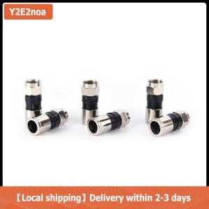 【Local shipping】 10 pcs RG6 F Type Compression 2.7cm high quality Snap Seal Plug Connector