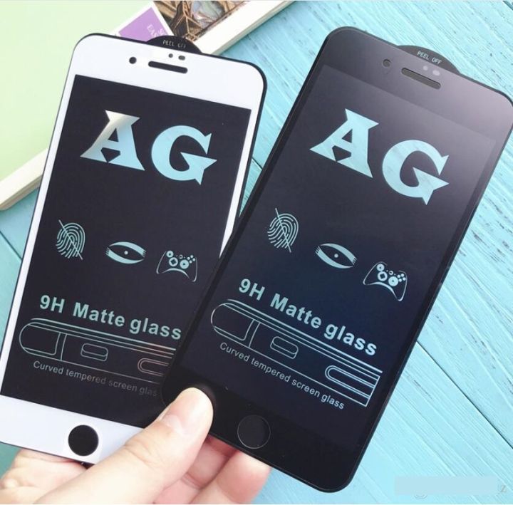 TEMPERED GLASS FULL IPHONE PLUS ANTI MATTE GLARE SCREEN
