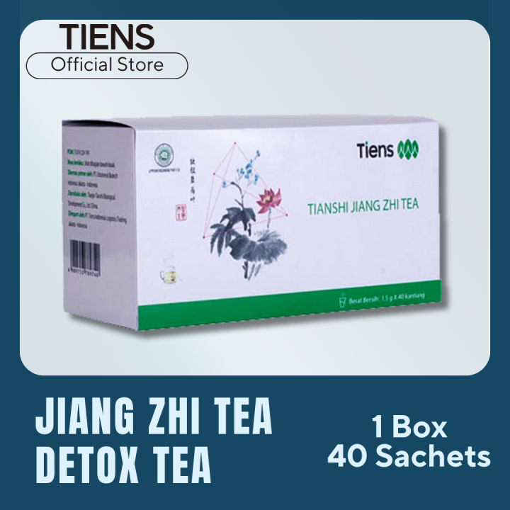 Tiens Jiang Zhi Tea Teh Pelangsing Detoxification Tea Herbal Green Tea ...