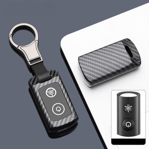 Car Key Case Cover Keychain Key Holder For Yamaha Nmax 2020 2022 Grand Filano Aerox Qbix Lexi Fazzio
