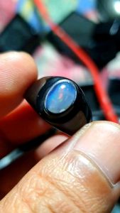 Batu Cincin Kalimaya Asli Banten & Tanduk Kerbau Ring