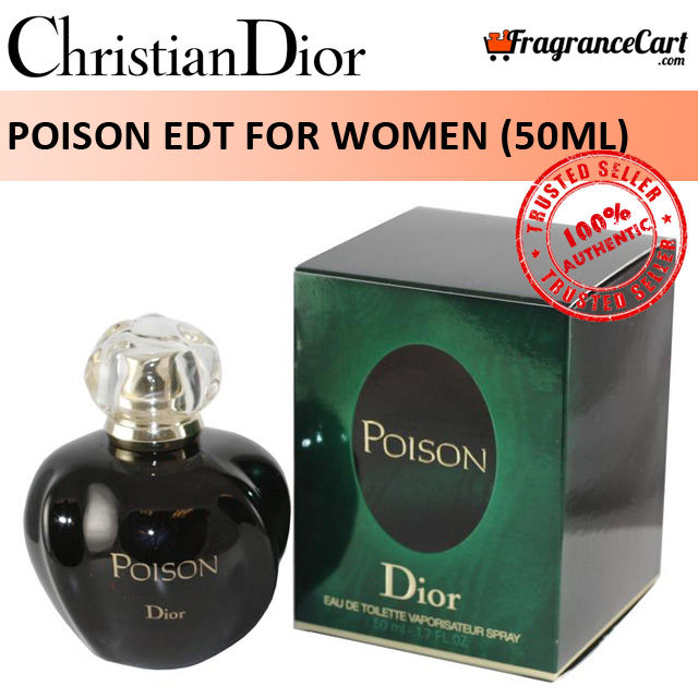 専用　未開封Dior Poison Eau de Toilette 50ml Dior Christian Dior Ladies Hypnotic Poison EDT Spray 5 oz