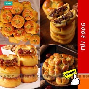 Bánh táo đỏ óc chó thơm ngon ngọt tự nhiên ăn kiêng rất tốt bổ dưỡng sức khỏe – 300g/ 500g/ 1kg