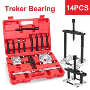 Treker Bearing Laher Separator Pinch Puller Jepit Tarik Laher Kruk As Dinamo Motor Mobil Genset Flywheel 14 in 1