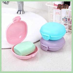 [Epih] Bathroom Dish Plate Case Home Shower Travel Hiking Holder Container Soap Box