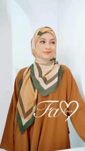 Bawal Satin Falove Fareha Bidang 45 Anti Pekak Dan Mudah Bentuk