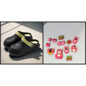 Korean Womens DIY Summer Sandals Fashion Beach Slippers Shoes Casual Slip Ons Shoes (add 1 size)