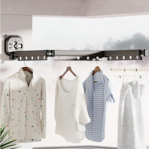Retractable Drying Rack Suction Cup No Punching Aluminum Alloy Wall Mounted Portable Folding Laundry Hangers for Travel Home2026