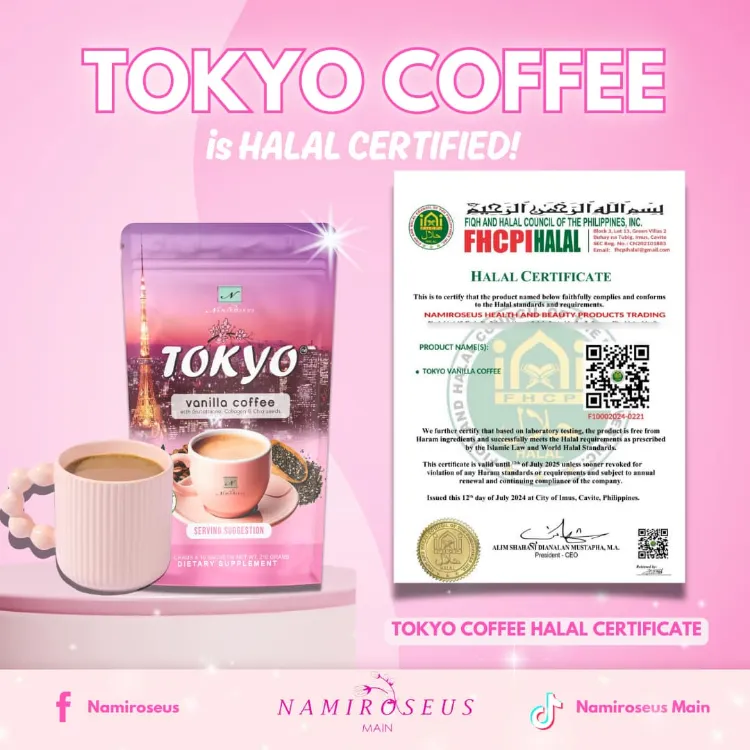 NAMIROSEUS TOKYO / KYOTO / POKHARA Slimming Coffee Original New