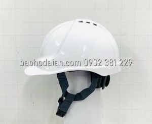 Nón bảo hộ lao động nhựa ABS có lỗ thông hơi N09
