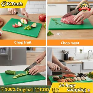 【Vktech】 PE Chopping Mat with Anti Slip Surface for Kitchen Vegetable Meat Or Cheese
