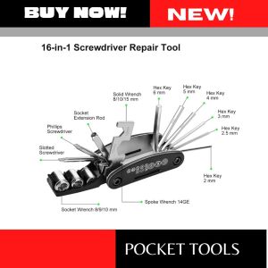 Motorcycle tool accessories Orig Pocket Tools 16 in 1 for Motorcycle |