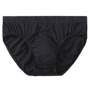 ECMLN Mens Brief Cotton Panty Comfortable Male Underwear Plus Size XL-5XL Breathable Underpants