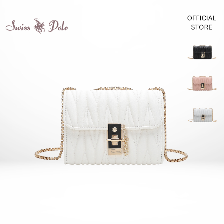 SWISS POLO LADIES CHAIN SLING BAG HJY 198 MULTI COLOUR Lazada