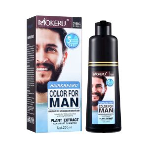 Black Beard Dye Cream 100% Natural Beard Dye Cream Beard Dyeing Cream Mens Hair Beard Dye Beard Care Tint Cream Beard Care Tint Cream Fast Long Lasting Black Black Beard Care Tint Cream Just 5 Mins Into Black for Men Beard Beard Dye Shampoo